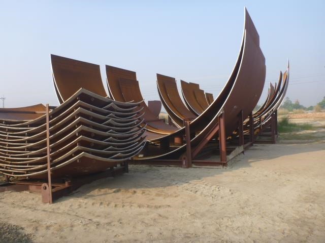 pre-fabricated material for LPG tank